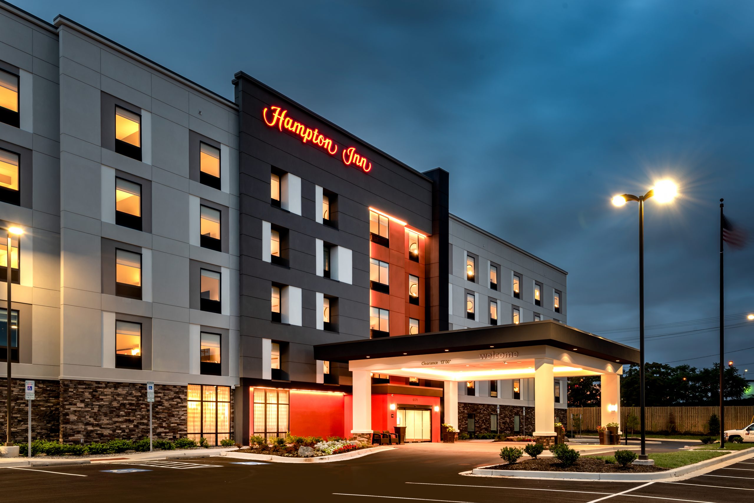 Exterior twilight